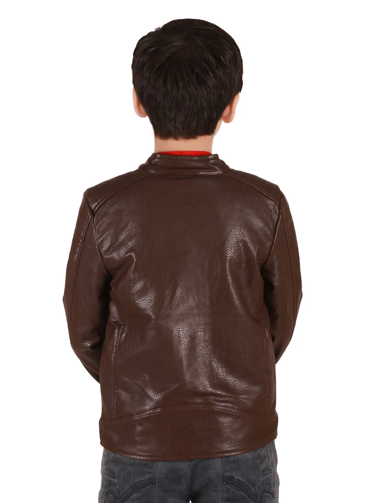 Boy's Chocolate Brown Jacket - EBTJ19-12044 - Image 2