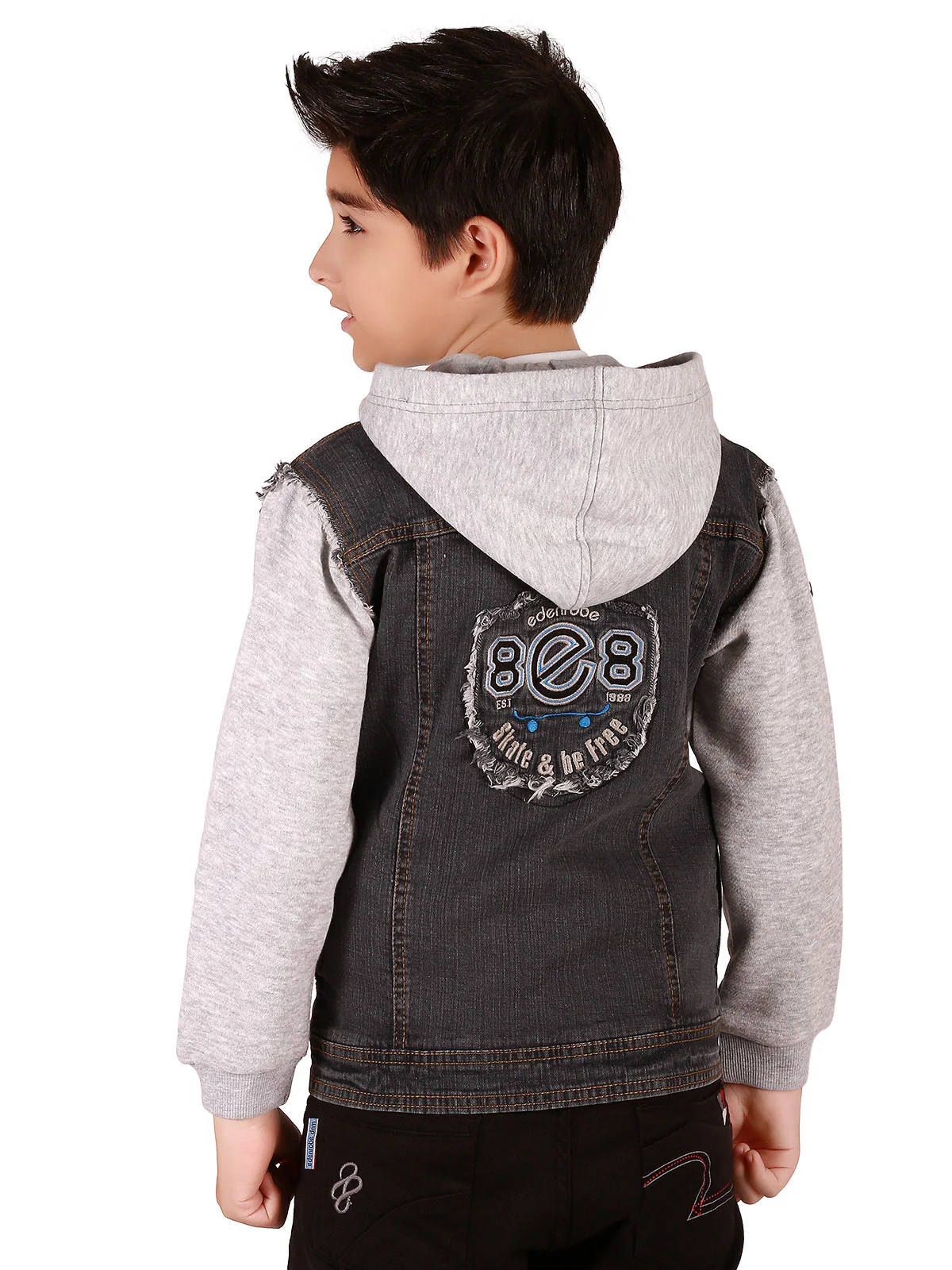 Boy's Charcoal Grey Jacket - EBTJD19-002 - Image 2