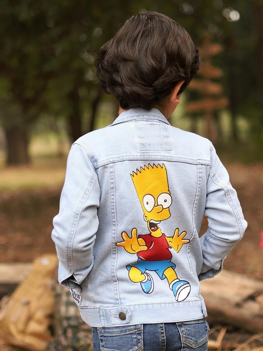 Boy's Light Blue Jacket - EBTJD20-003 - Image 4