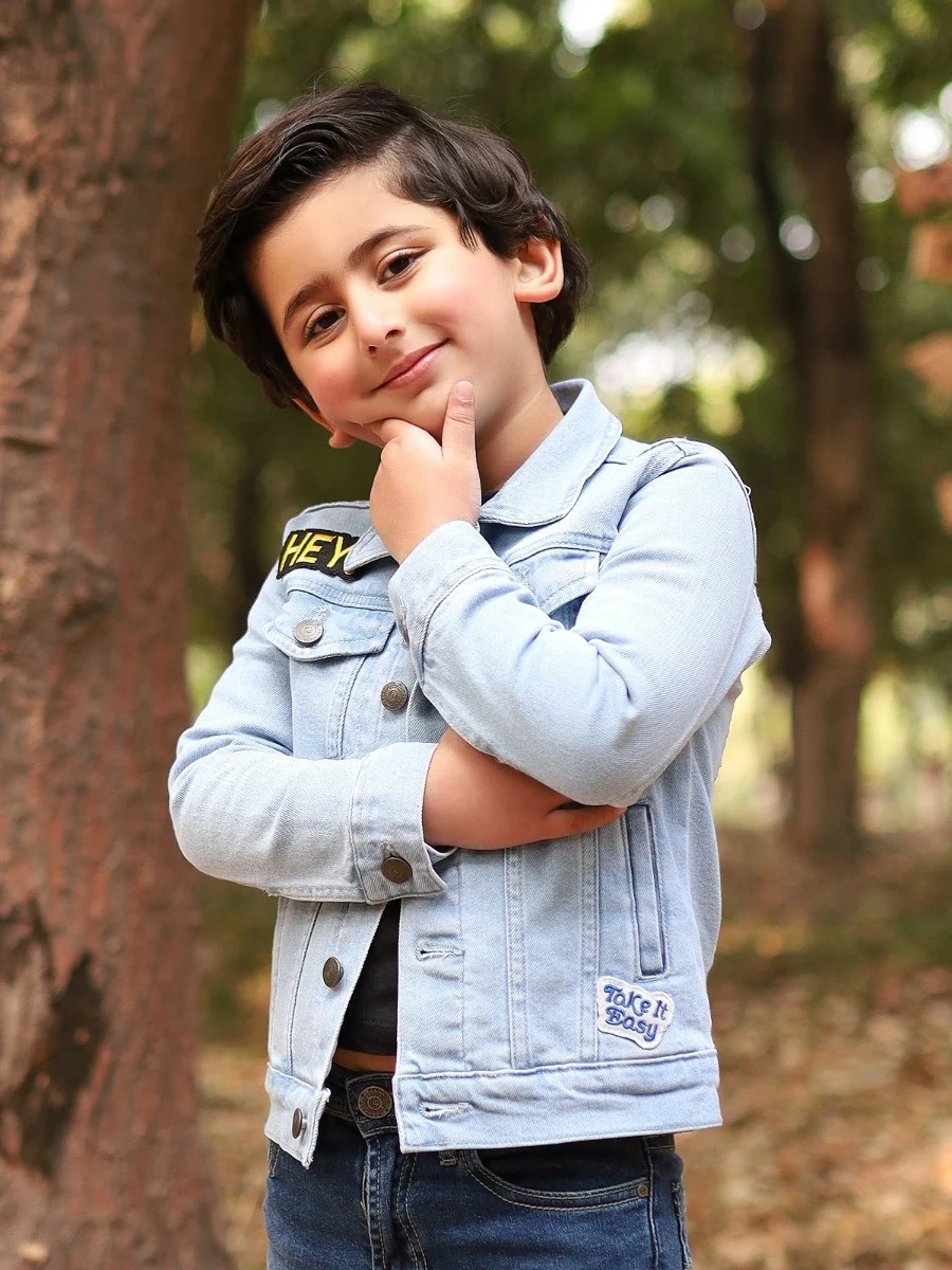 Boy's Light Blue Jacket - EBTJD20-003 - Image 5
