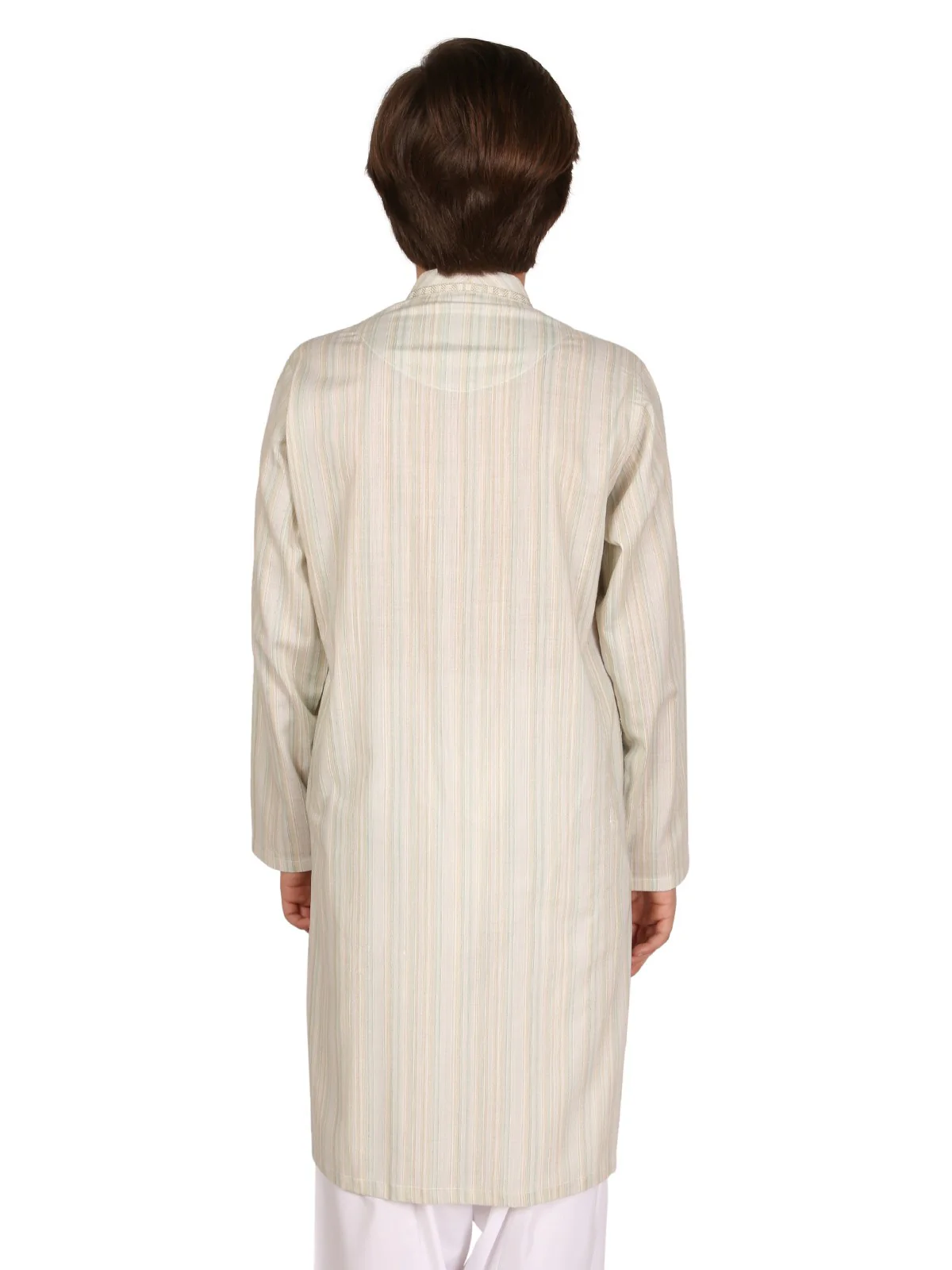 Boy's Ice Green Kurta - EBTK19-3662 - Image 3