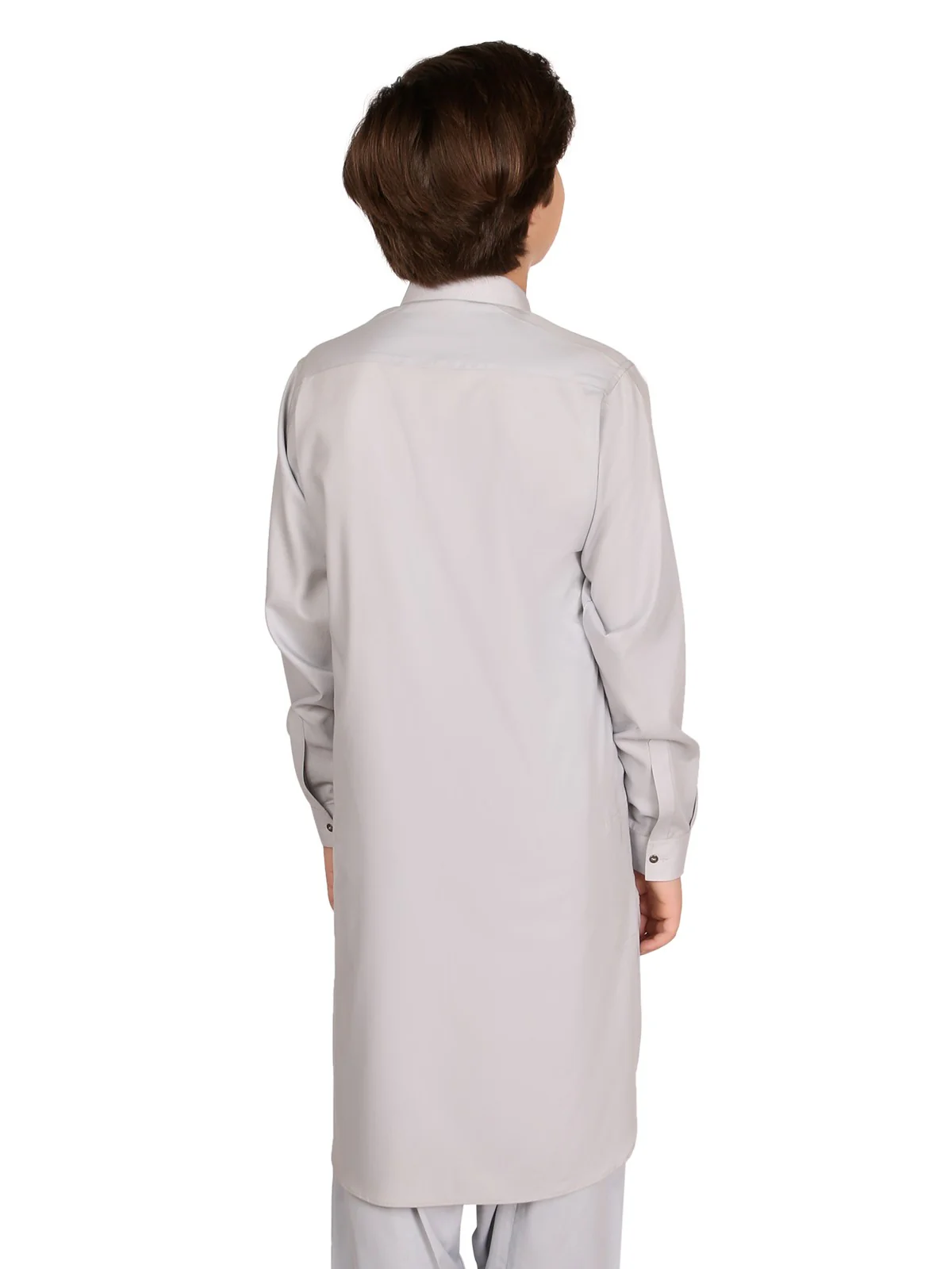 Boy's Light Blue Kurta Shalwar - EBTKS20-3647 - Image 3