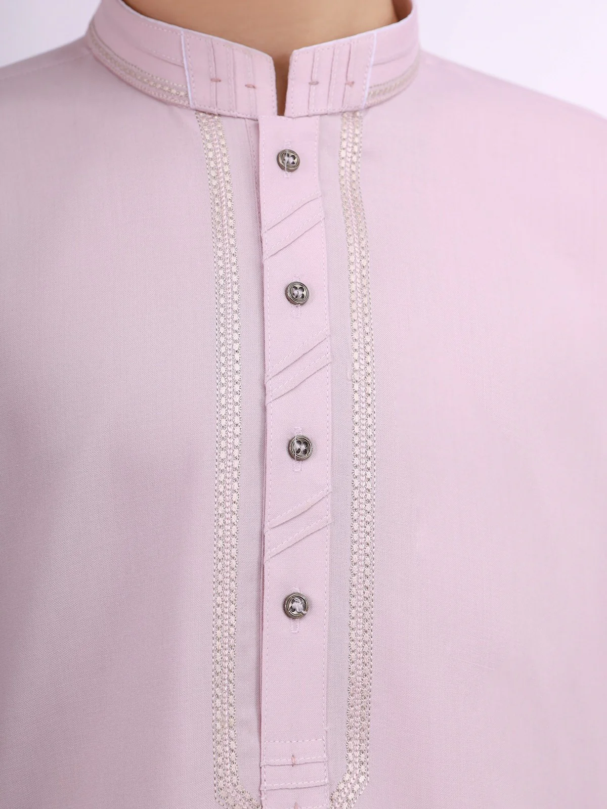 Boy's Lavender Kurta Shalwar - EBTKS20-3697 - Image 2