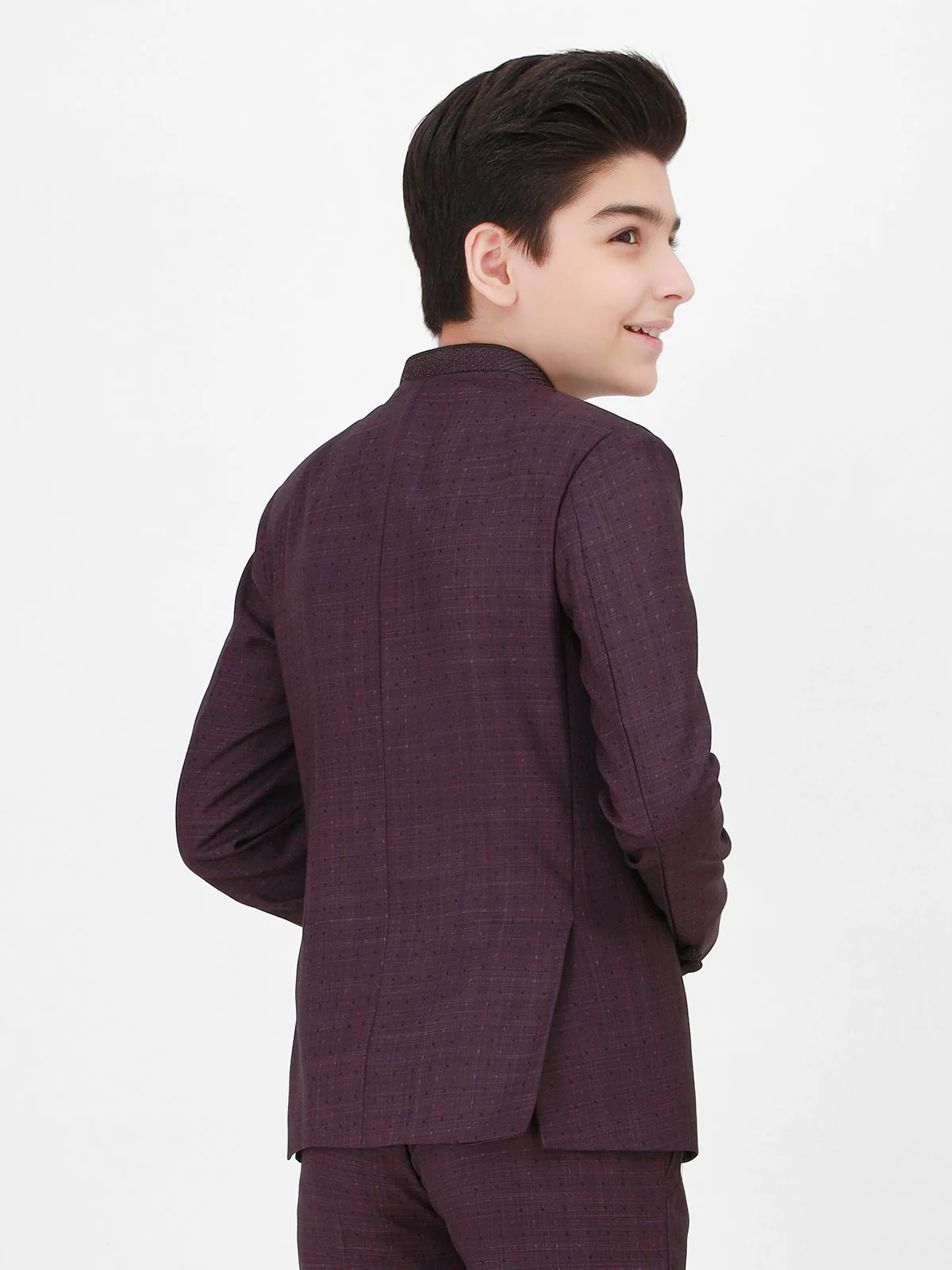 Boy's Purple Prince Suit - EBTPCS21-003 - Image 3