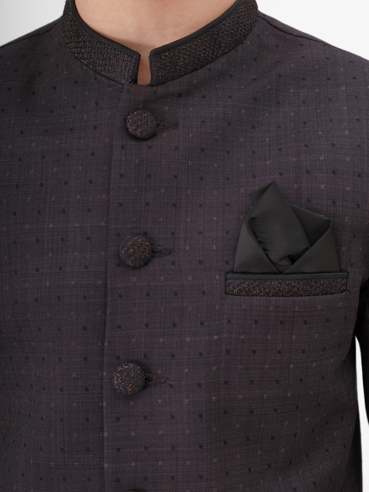 Boy's Dark Plum Prince Suit - EBTPCS21-004 - Image 3