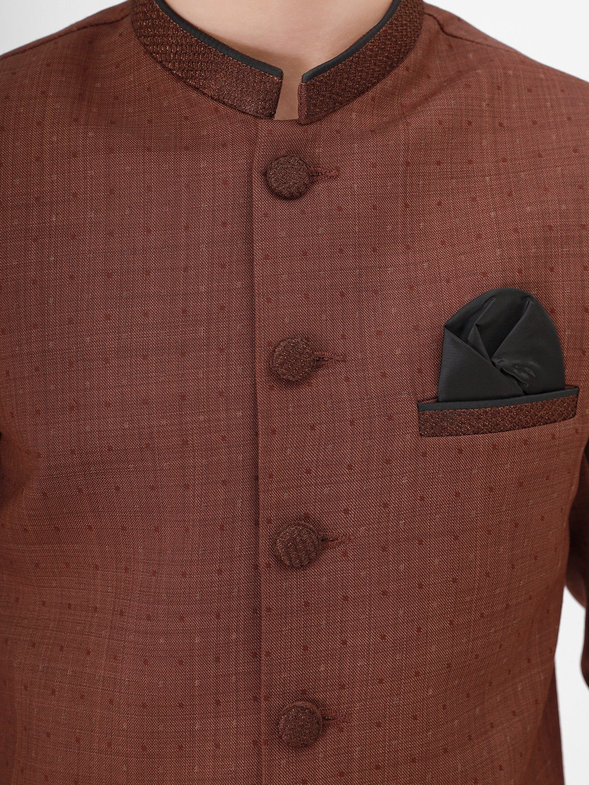 Boy's Brown Prince Suit - EBTPCS21-005 - Image 2