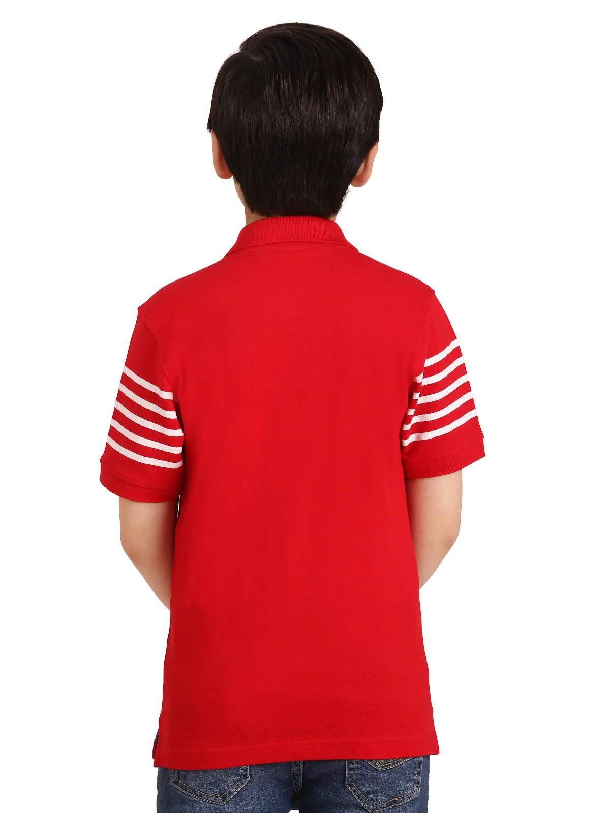 Boy's Red Polo Shirt - EBTPS20-003 - Image 2