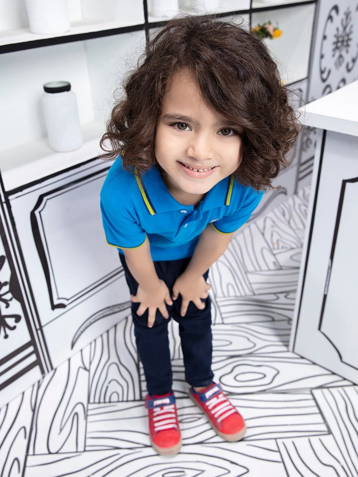 Boy's Blue Polo Shirt - EBTPS21-001 - Image 5