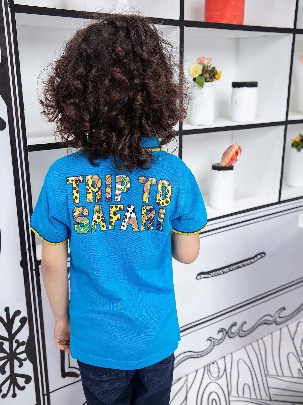 Boy's Blue Polo Shirt - EBTPS21-001 - Image 8