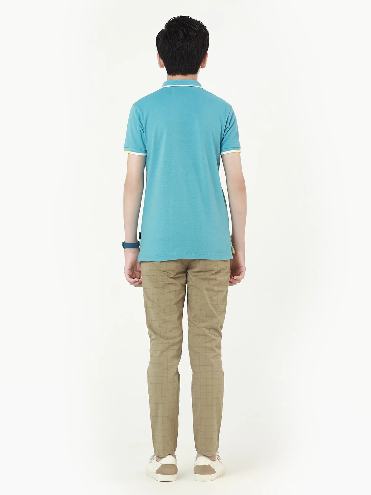 Boy's Light Blue Polo Shirt - EBTPS22-026 - Image 6