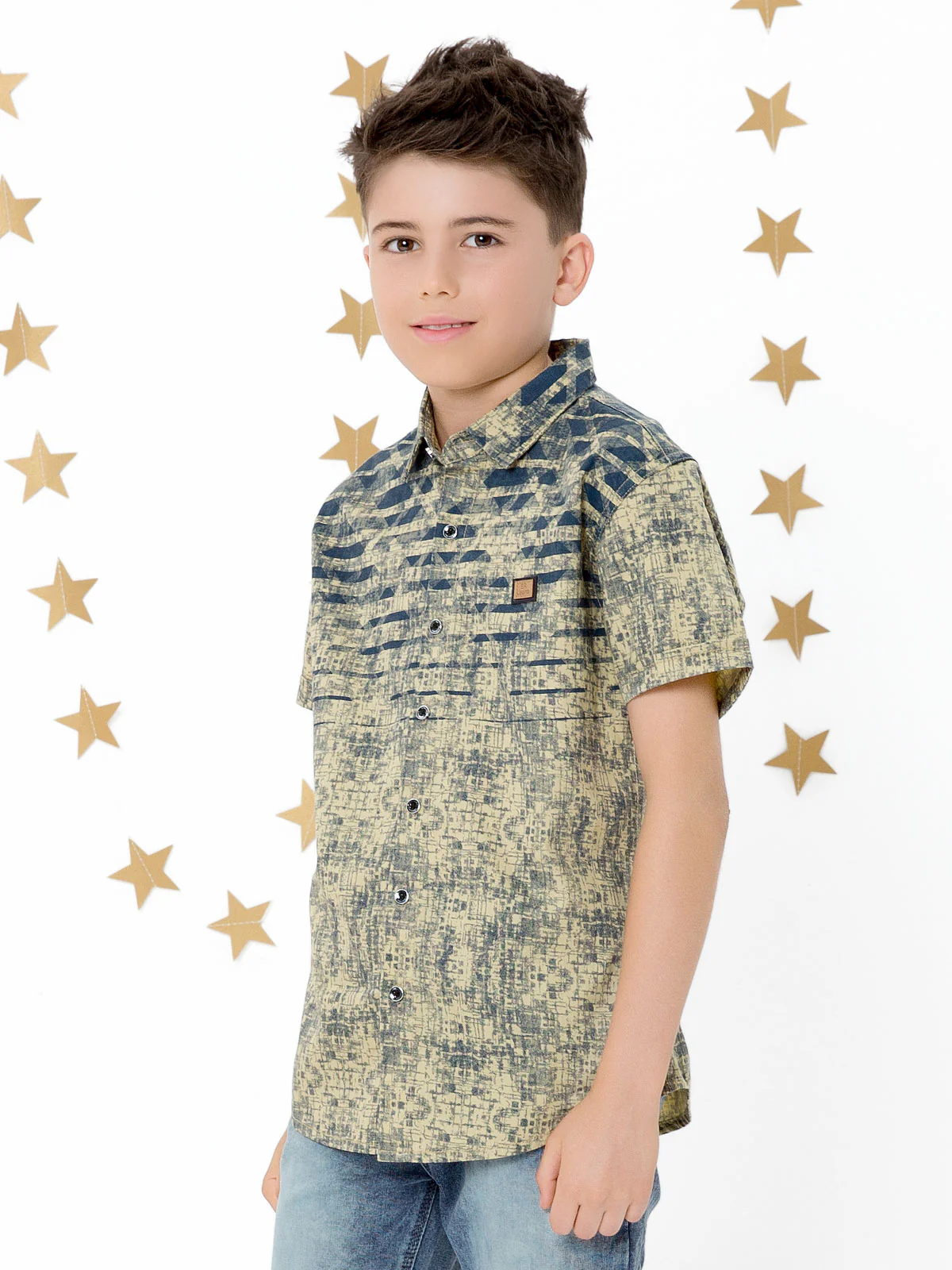Boy's Beige Shirt - EBTS18-14337 - Image 2