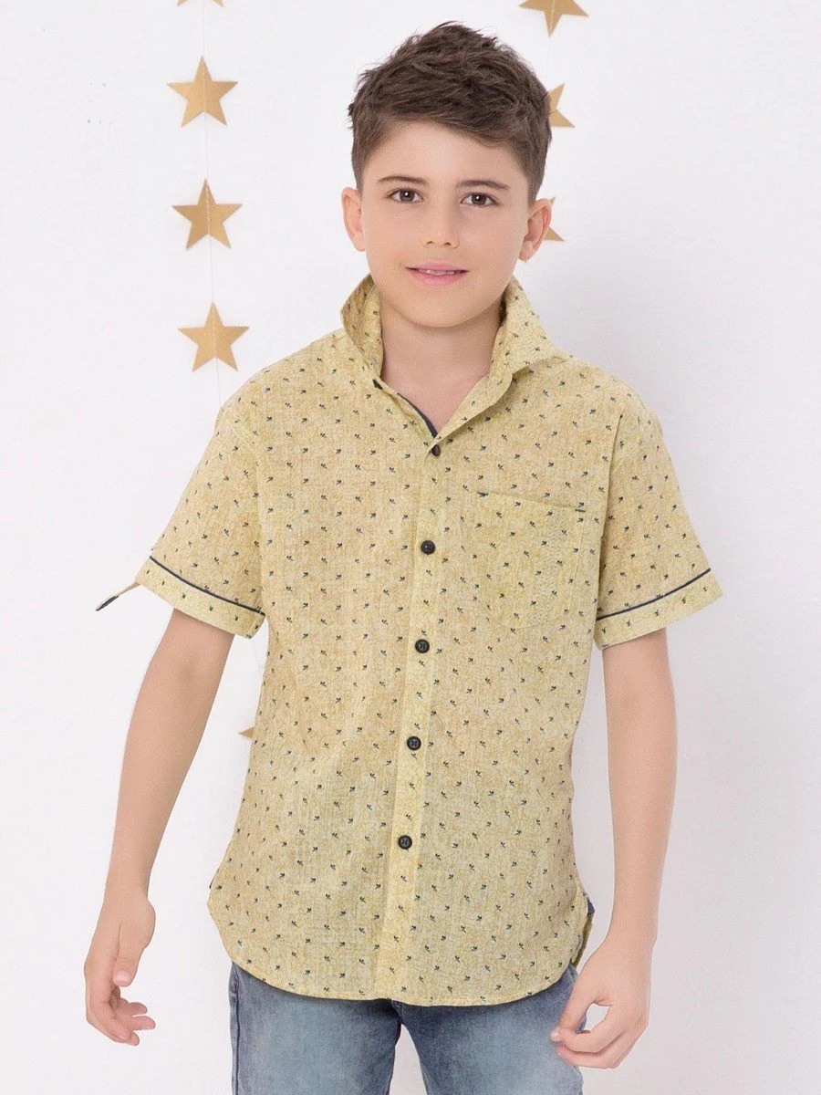Boy's Yellow Shirt - EBTS18-27185 - Image 2