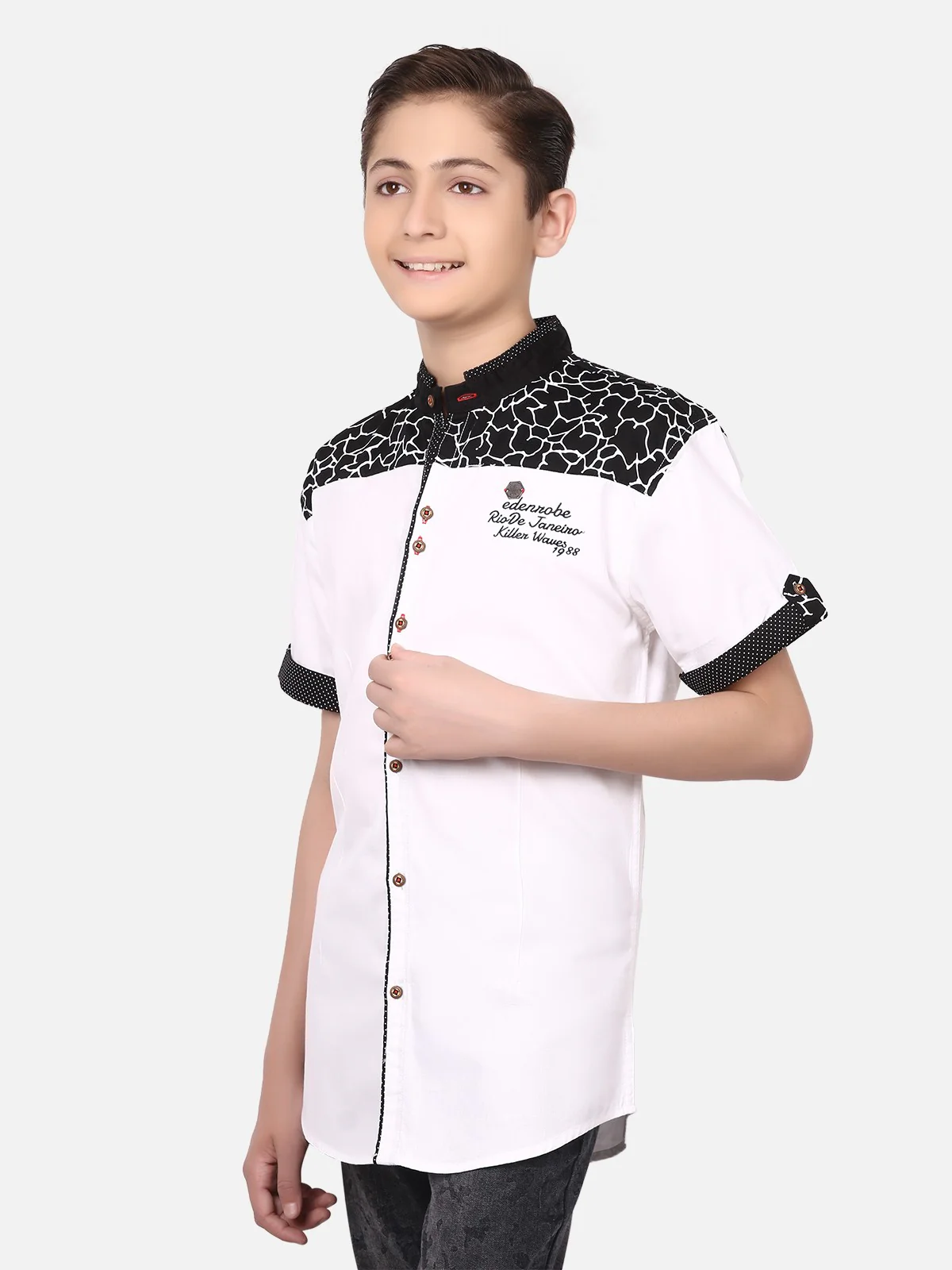 Boy's White Shirt - EBTS19-14373 - Image 2