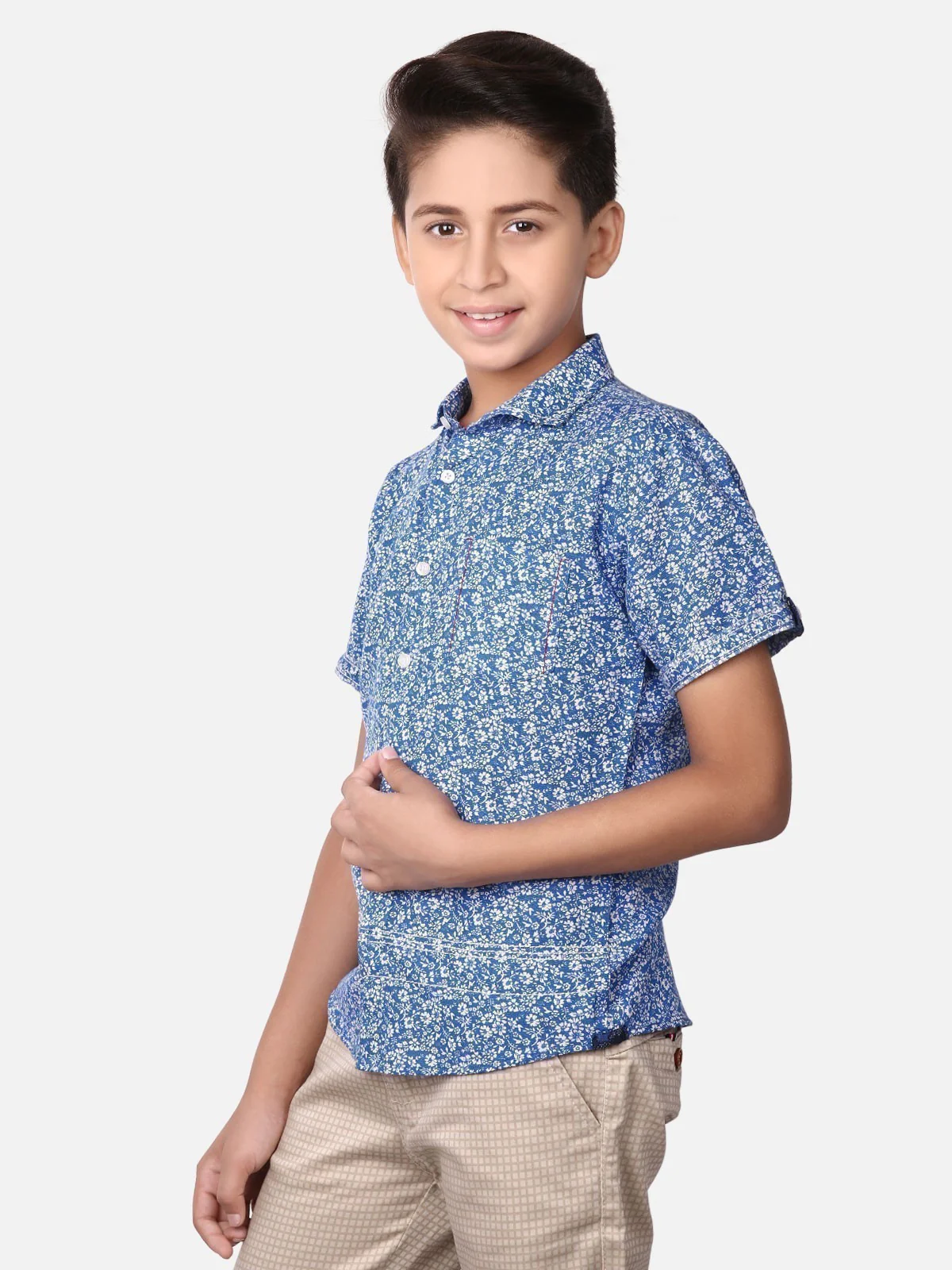 Boy's Royal Blue Shirt - EBTS19-27229 - Image 2