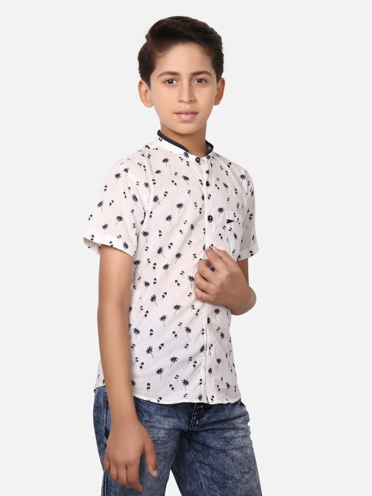 Boy's White Shirt - EBTS19-27231 - Image 2