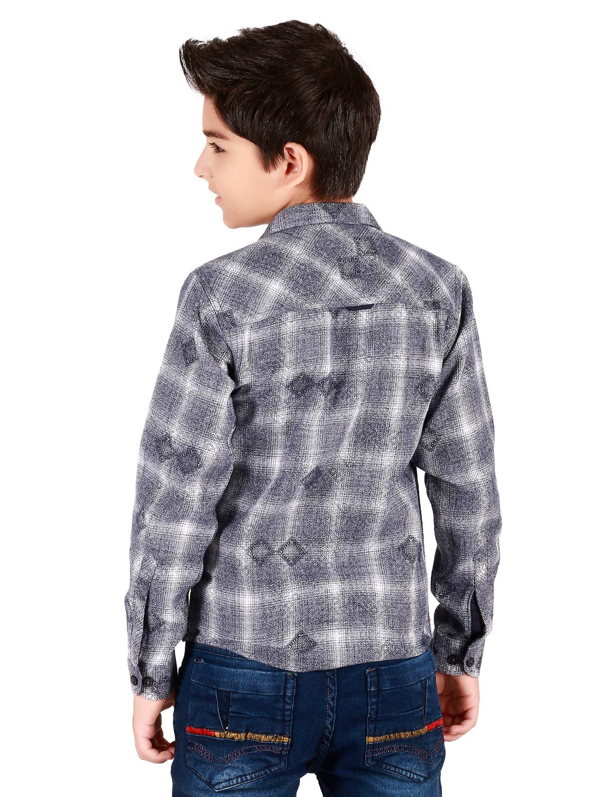 Boy's Blue Shirt - EBTS19-27234 - Image 2