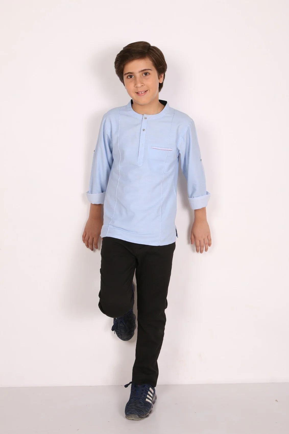 Boy's Sky Blue Shirt - EBTS19-27254 - Image 2