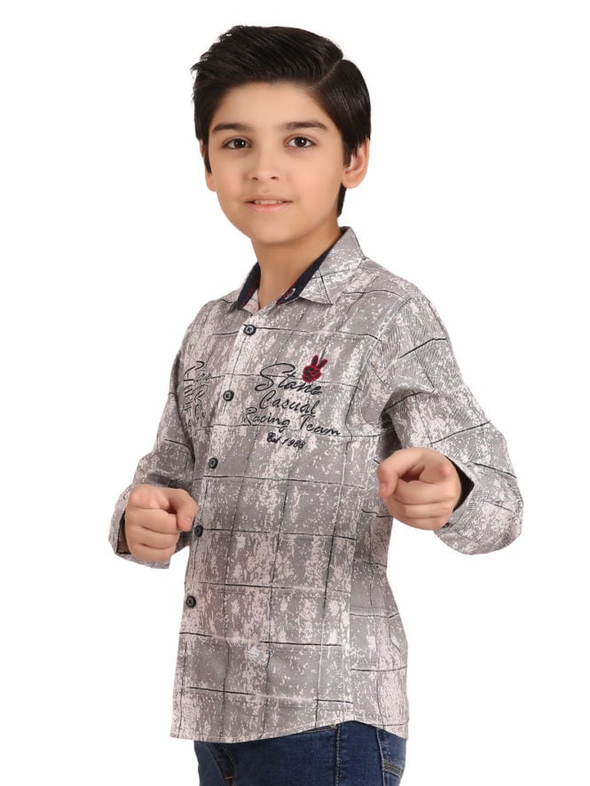 Boy's Light Blue Shirt - EBTS19-27259 - Image 2