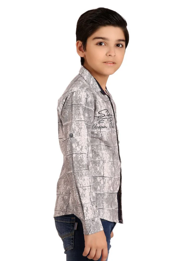 Boy's Light Blue Shirt - EBTS19-27259 - Image 3