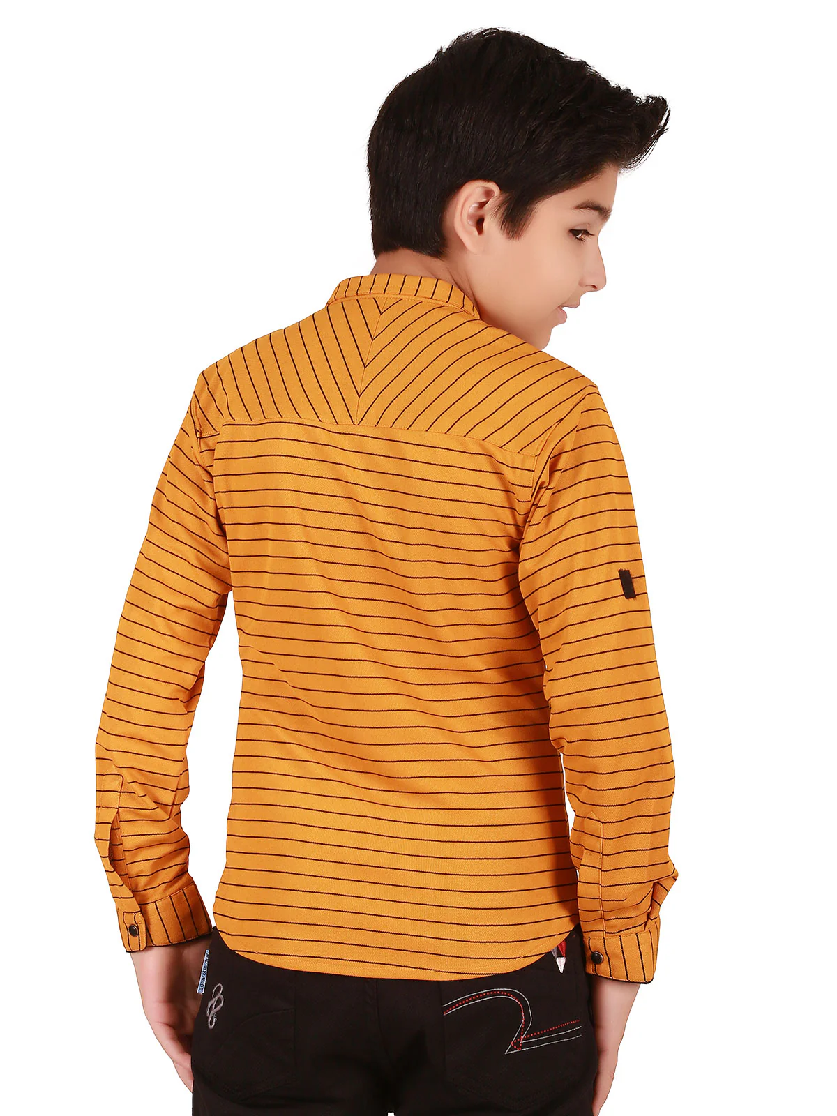 Boy's Mustard Shirt - EBTS19-27265 - Image 2