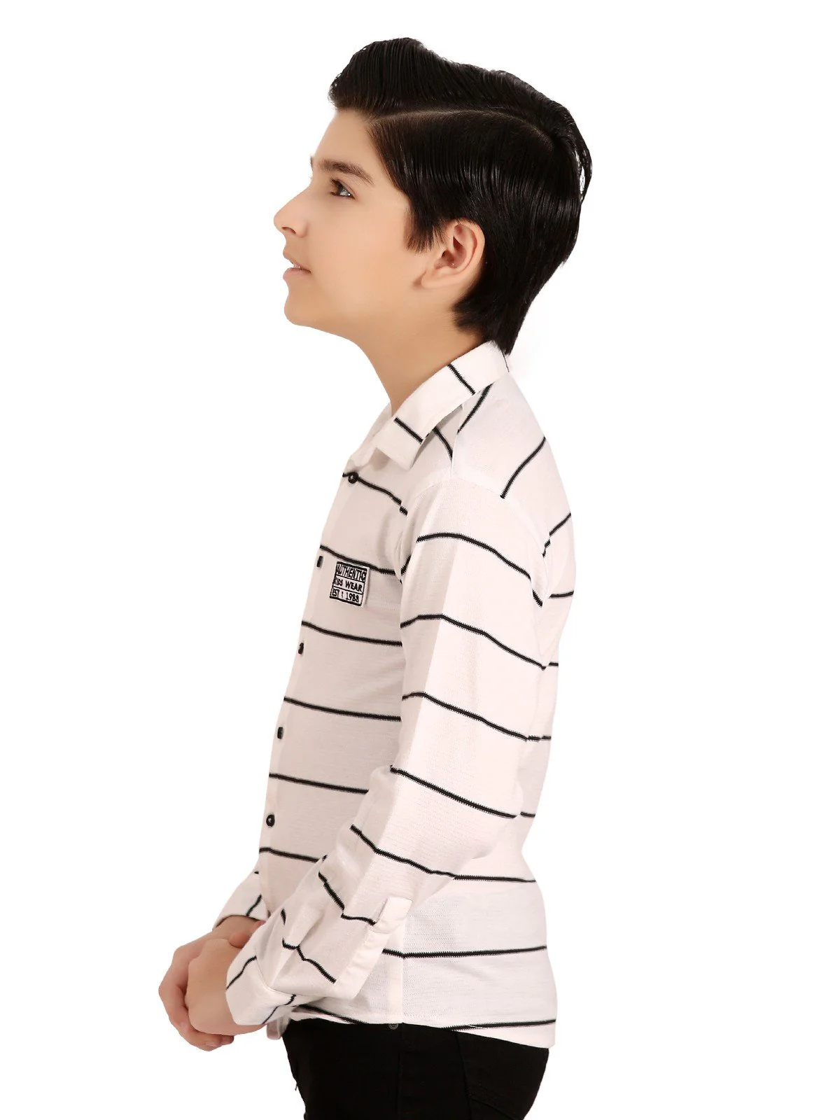 Boy's Black Shirt - EBTS19-27267 - Image 2