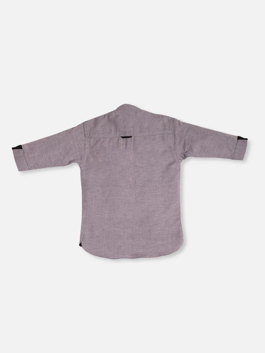Boy's Grey Shirt - EBTS20-27247 - Image 2