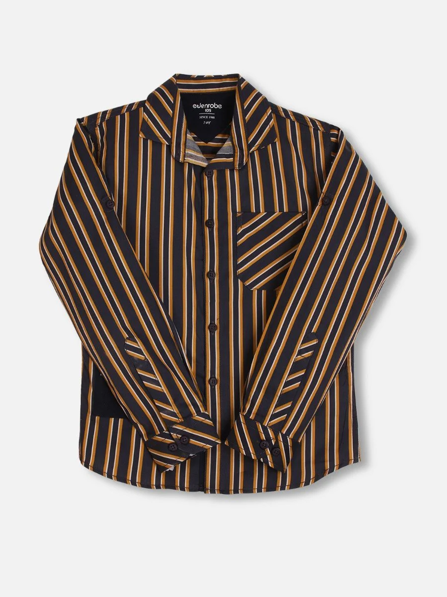 Boy's Navy Shirt - EBTS20-27269 - Image 2