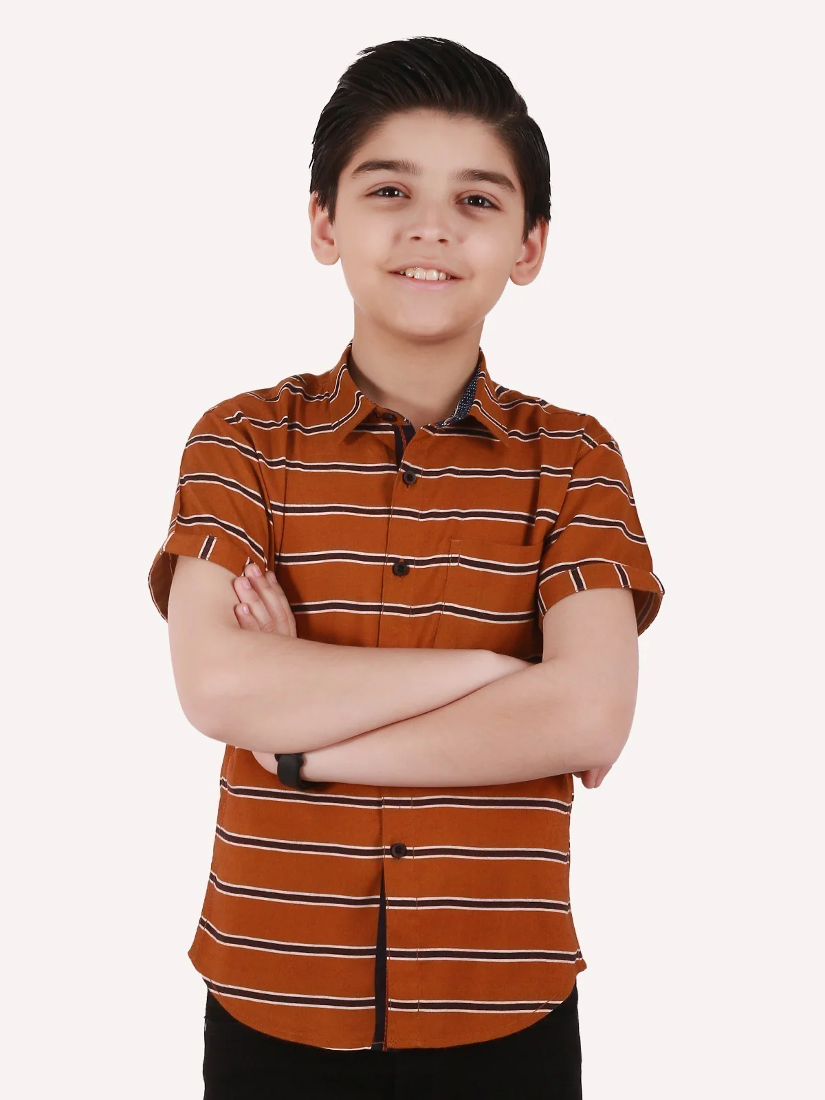 Boy's Rust Shirt - EBTS20-27272 - Image 4