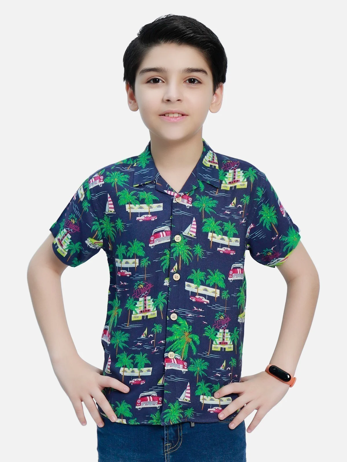 Boy's Blue Shirt - EBTS20-27277 - Image 2