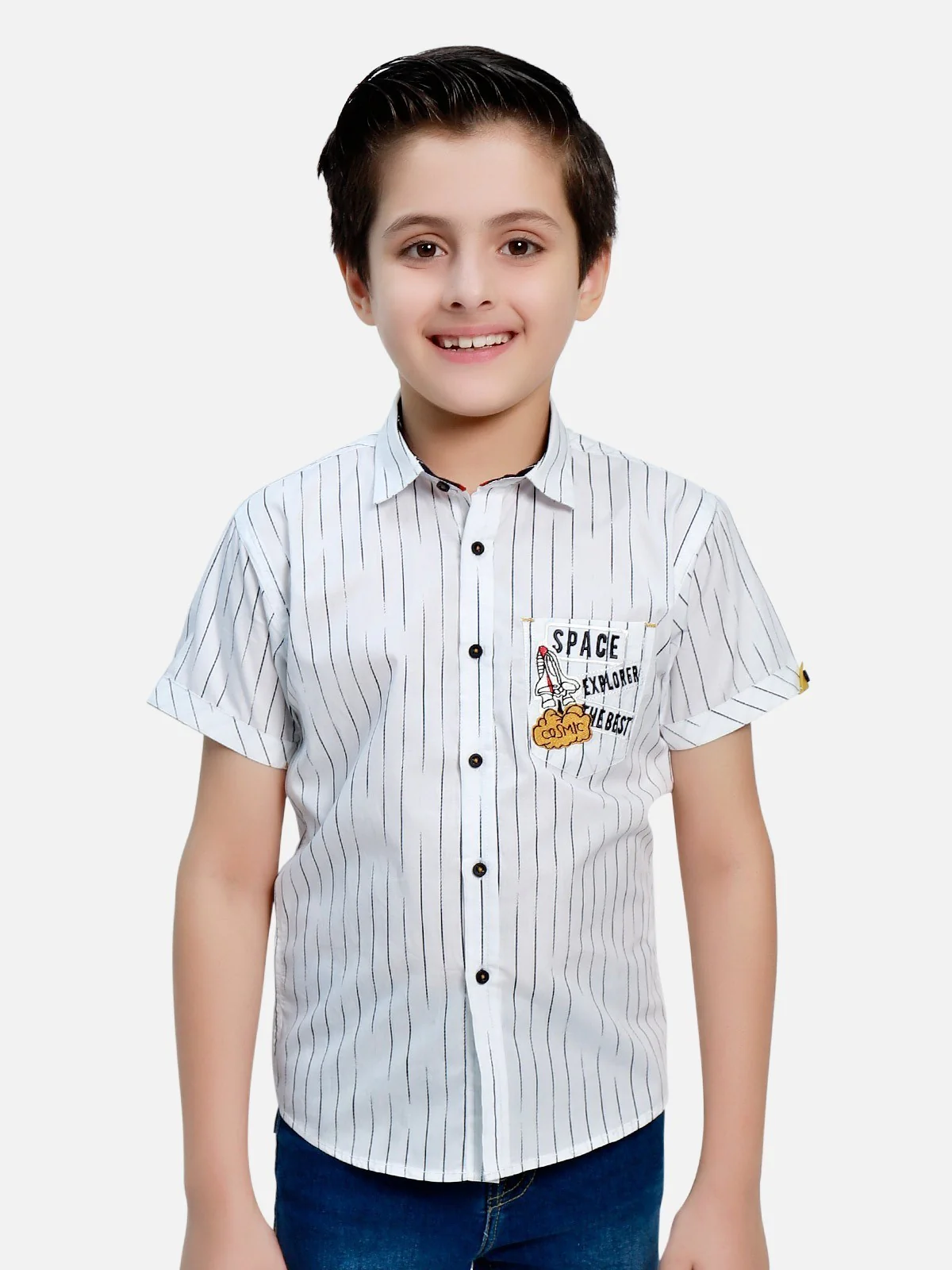 Boy's White Shirt - EBTS20-27280