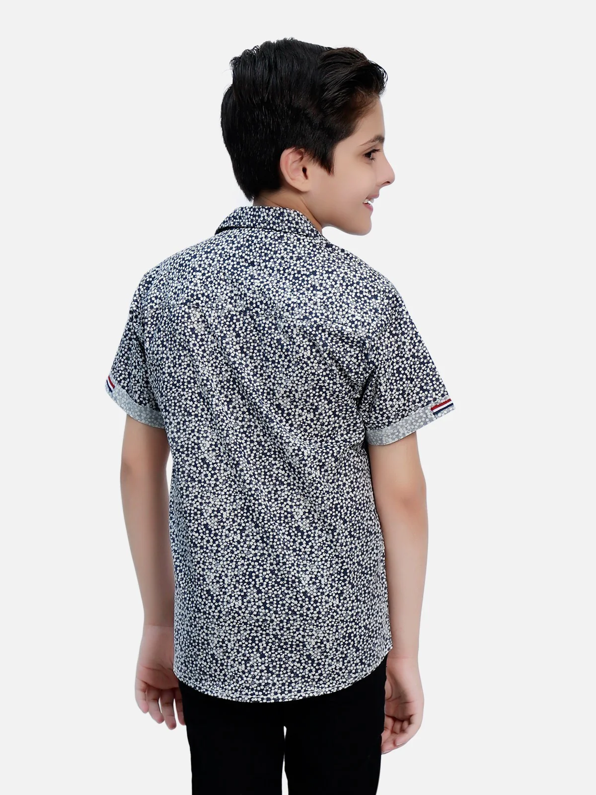 Boy's Black & White Shirt - EBTS20-27284 - Image 4