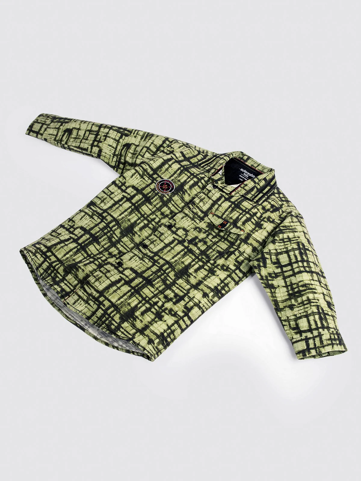 Boy's Green Shirt - EBTS20-27288 - Image 2