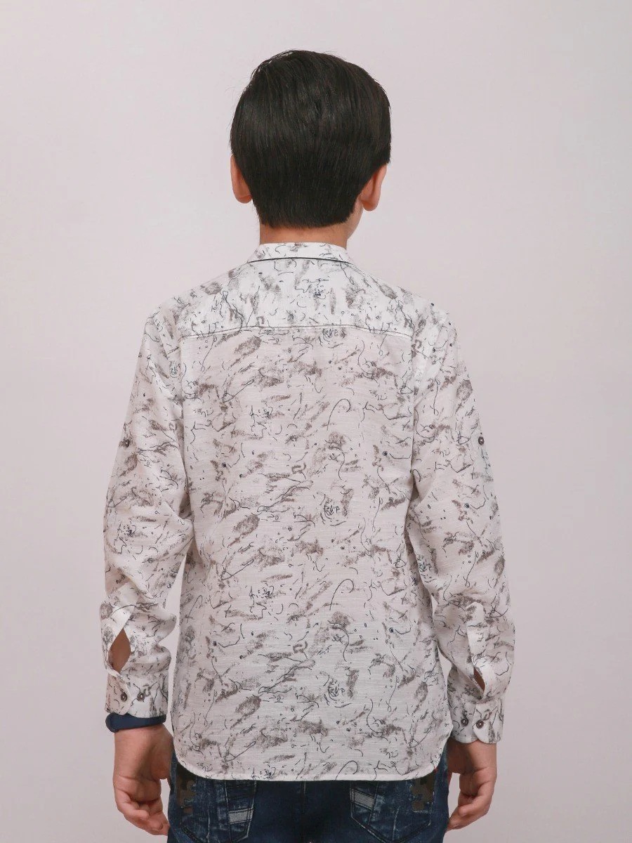 Boy's White Shirt - EBTS20-27295 - Image 2