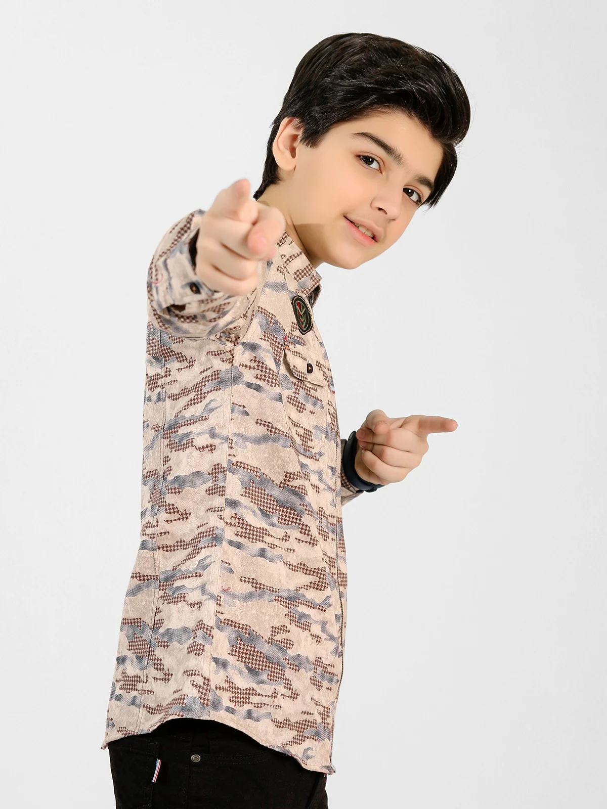 Boy's Beige Shirt - EBTS20-27317 - Image 2