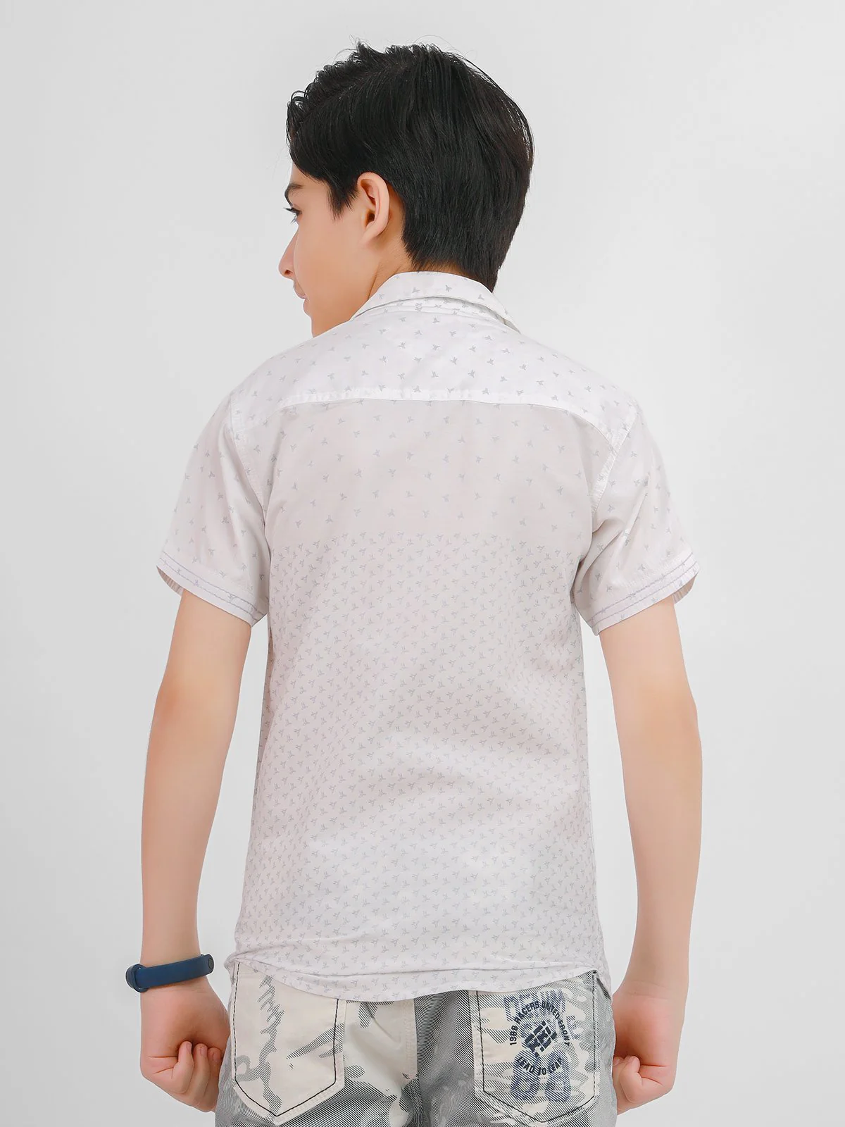 Boy's White Shirt - EBTS21-27294 - Image 2