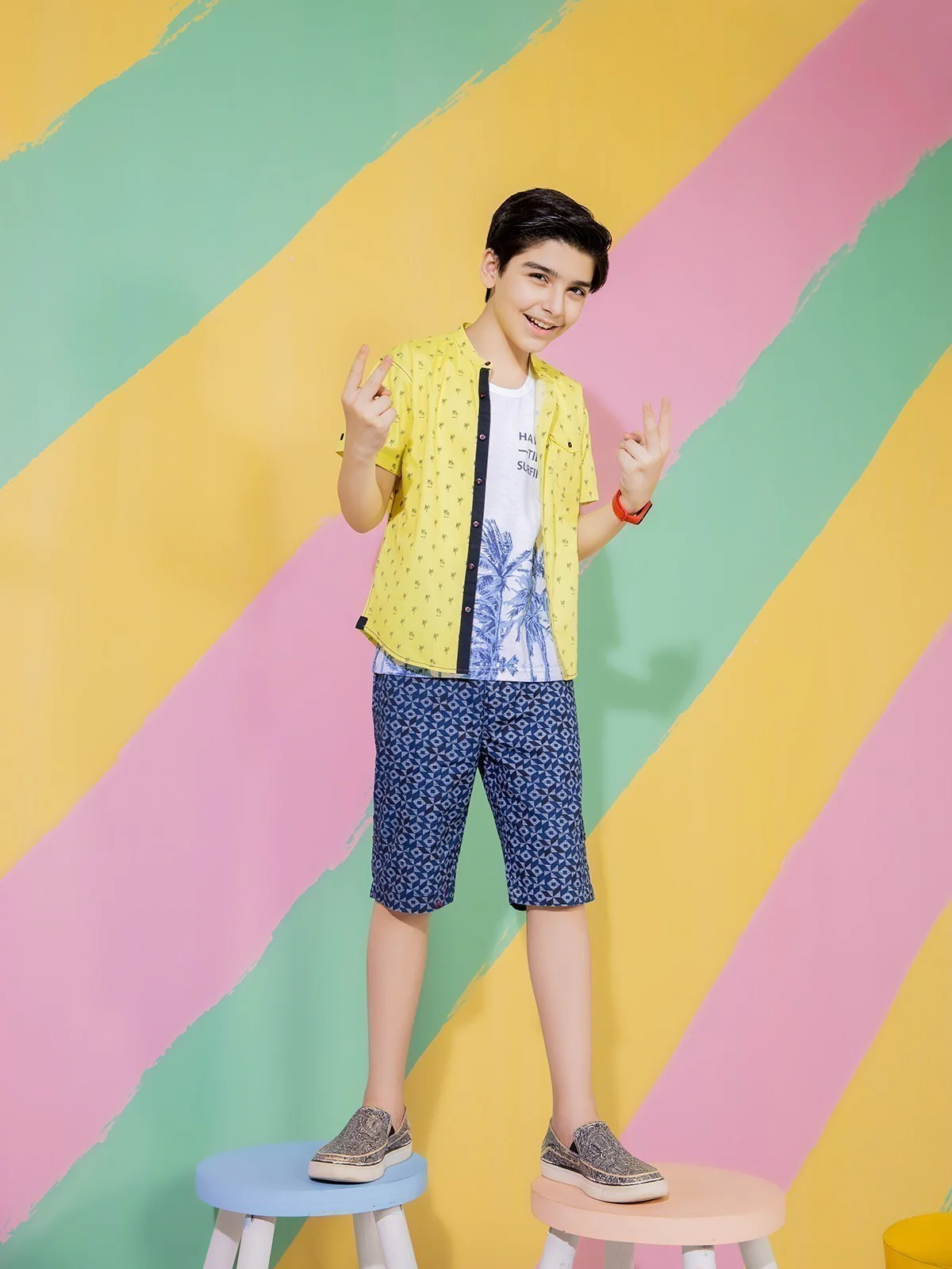 Boy's Lemon Shirt - EBTS21-27296 - Image 3