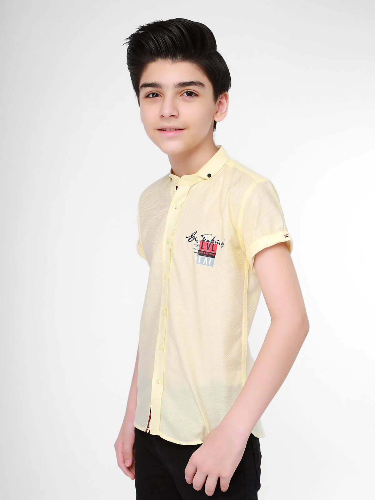 Boy's Cream Shirt - EBTS21-27320 - Image 2