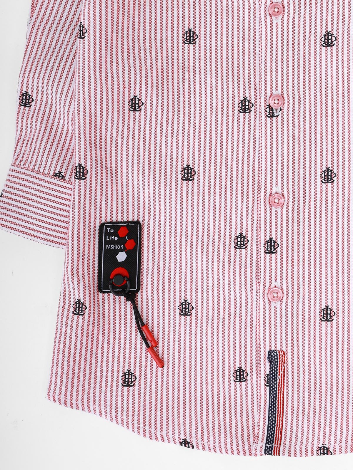 Boy's Light Pink Shirt - EBTS21-27321 - Image 2