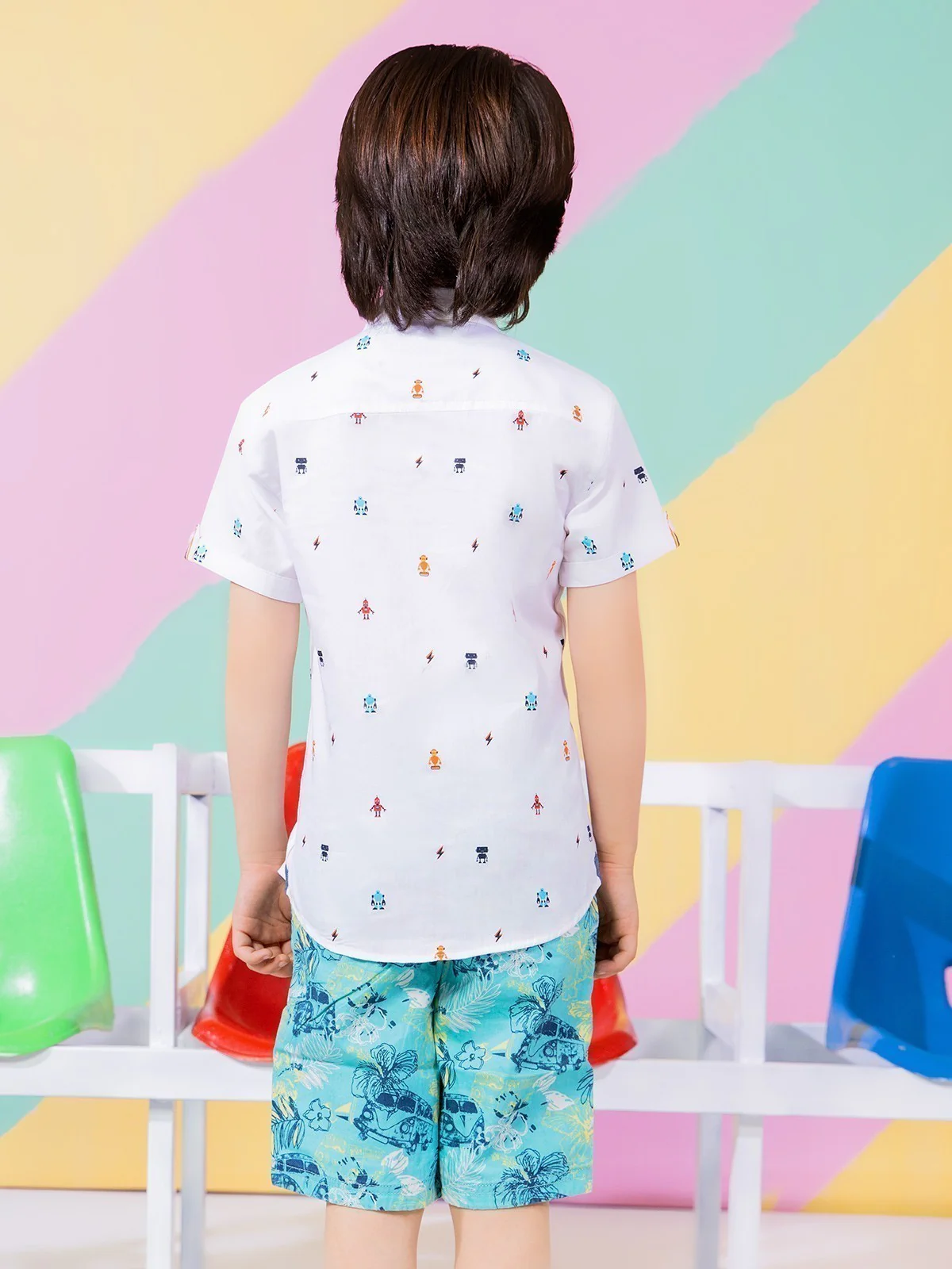 Boy's White Shirt - EBTS21-27322 - Image 2