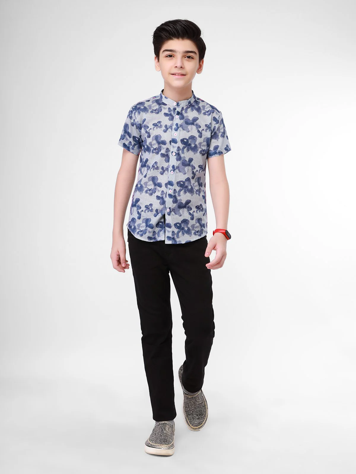 Boy's Blue Shirt - EBTS21-27325 - Image 2