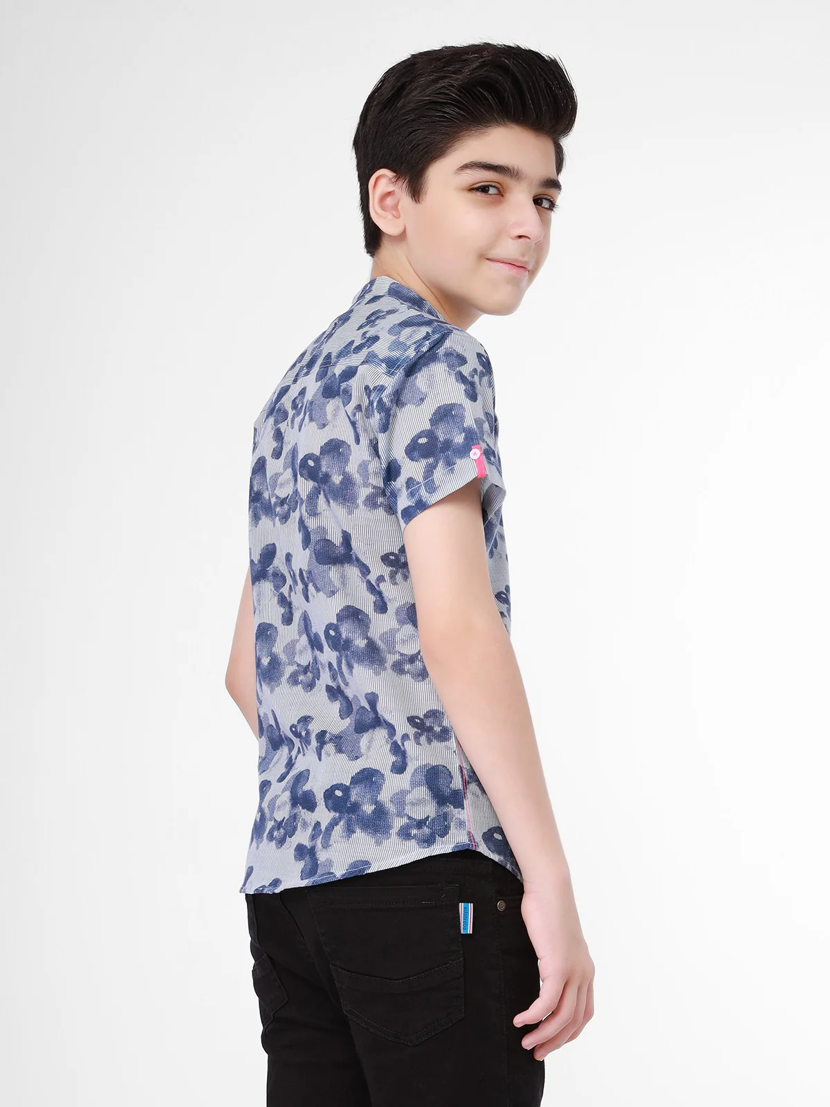 Boy's Blue Shirt - EBTS21-27325 - Image 3