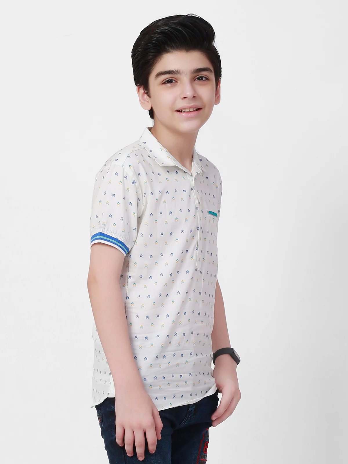Boy's White Shirt - EBTS21-27326 - Image 2