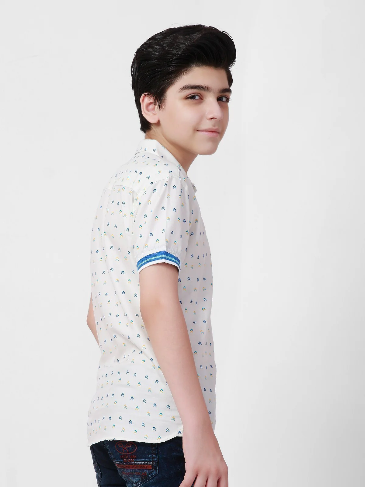 Boy's White Shirt - EBTS21-27326 - Image 3
