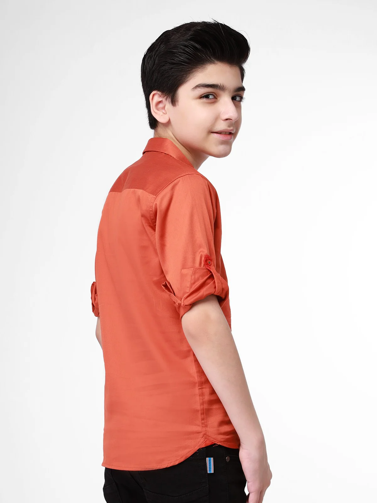 Boy's Rust Shirt - EBTS21-27329 - Image 2