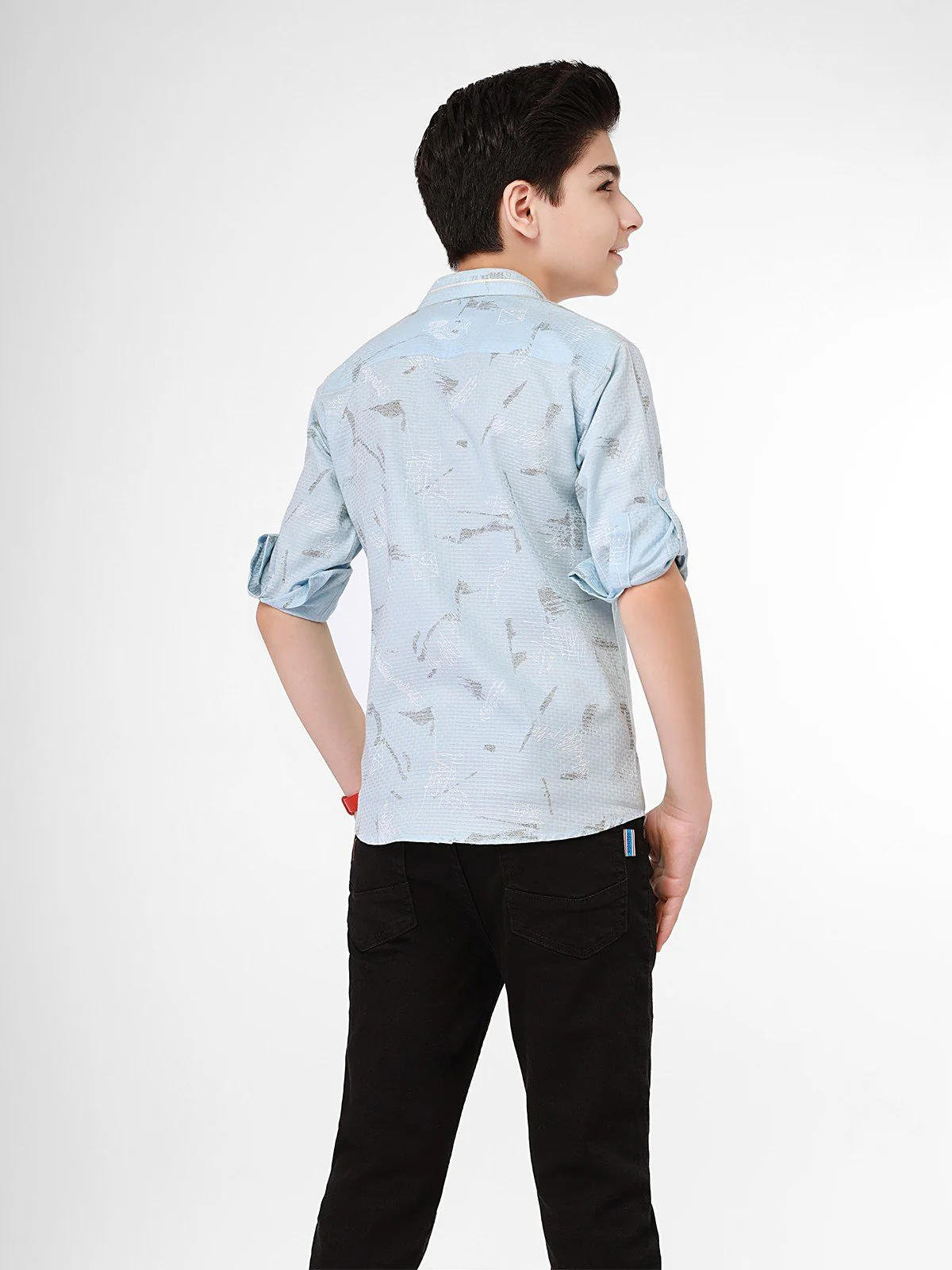 Boy's Sky Blue Shirt - EBTS21-27337 - Image 2