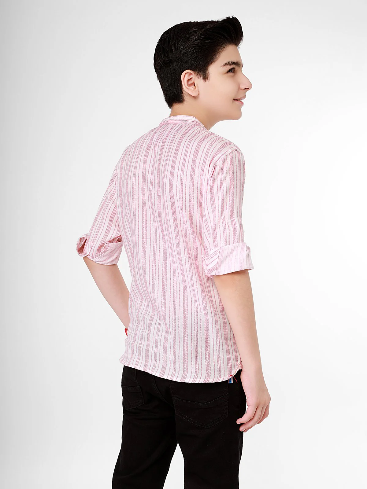 Boy's Red & White Shirt - EBTS21-27339 - Image 3