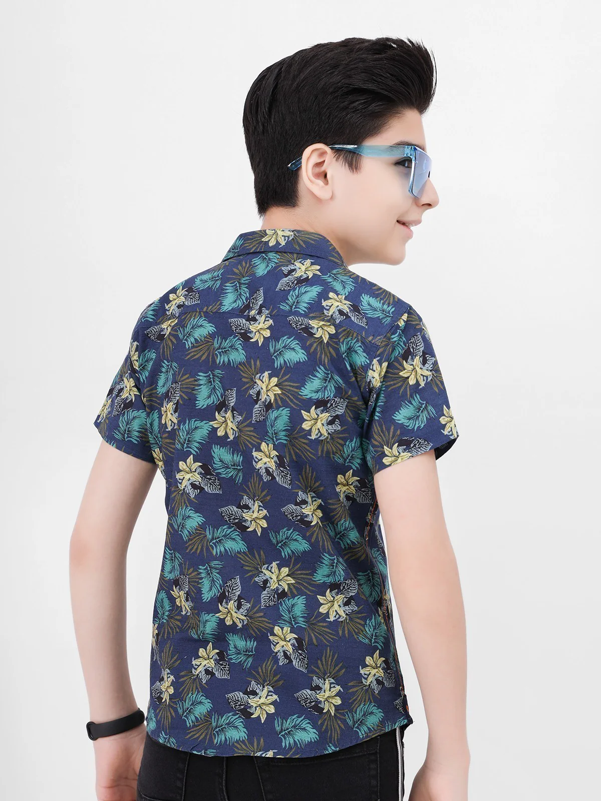 Boy's Blue Shirt - EBTS21-27343 - Image 3