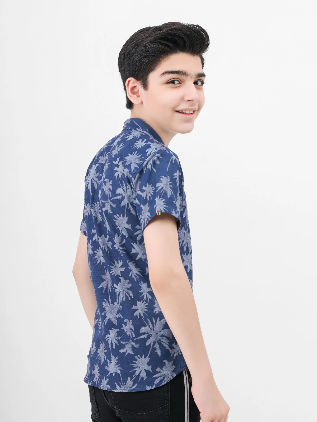 Boy's Blue Shirt - EBTS21-27345 - Image 2