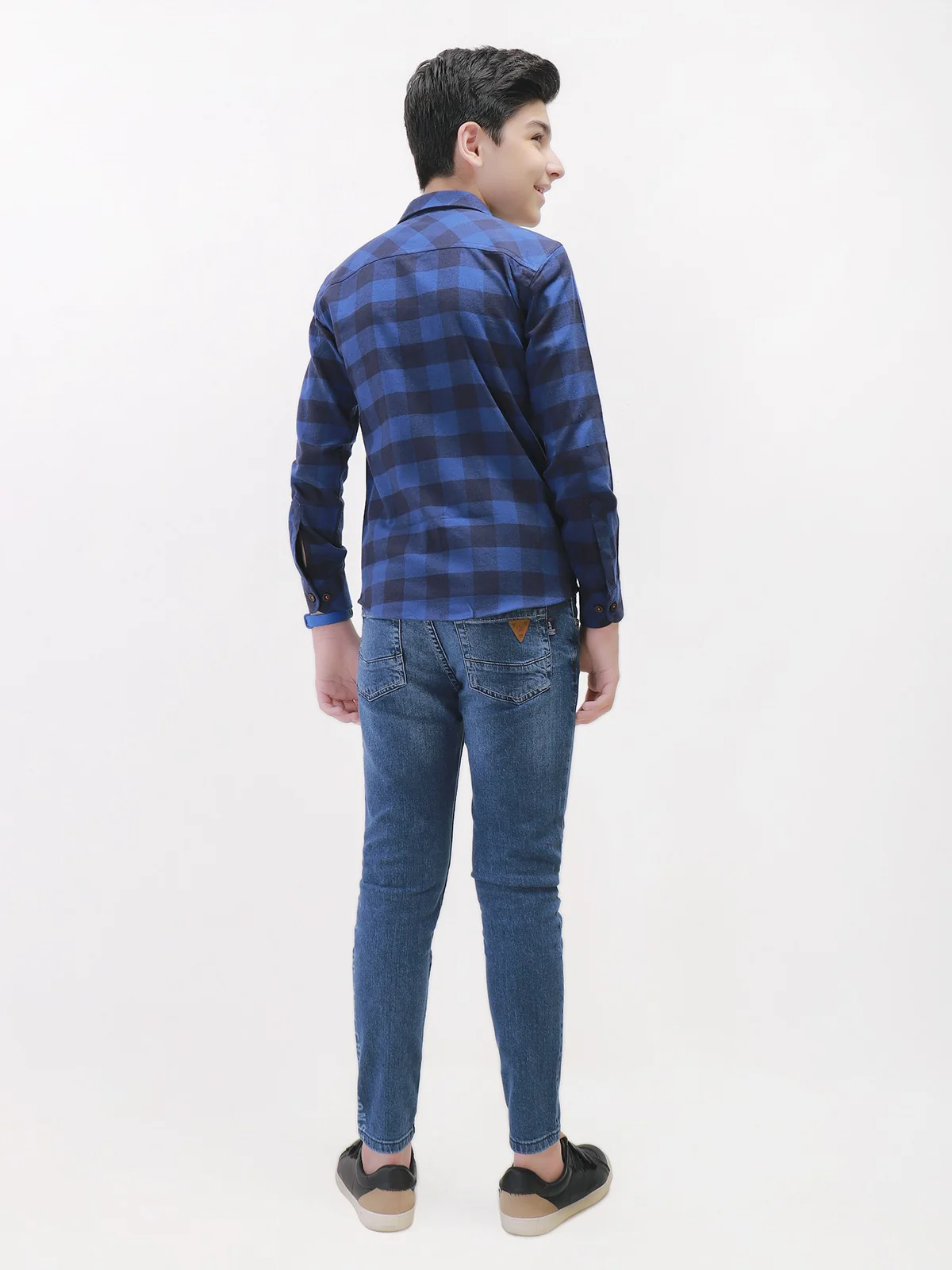 Boy's Blue Shirt - EBTS21-27349 - Image 4