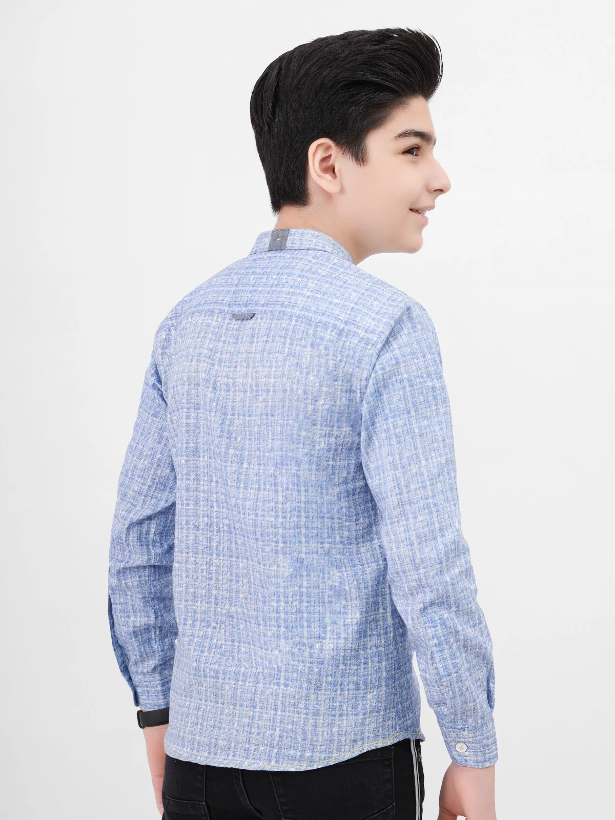 Boy's Light Blue Shirt - EBTS21-27351 - Image 3